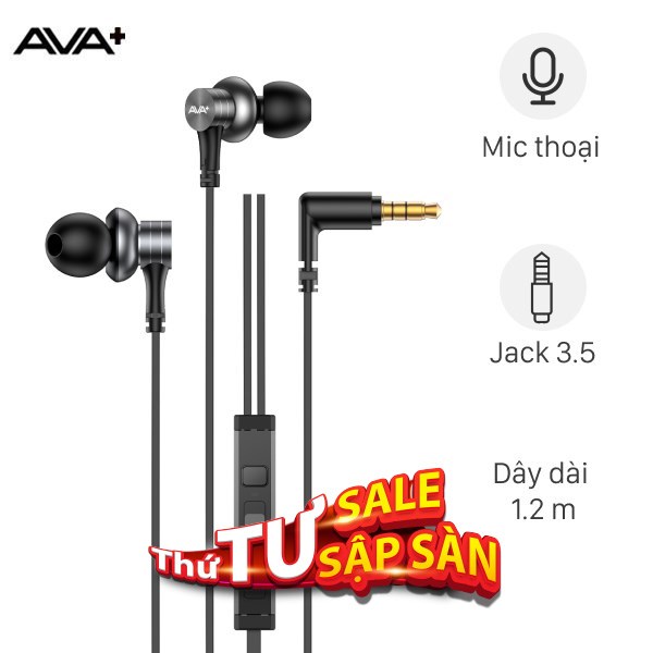 Tai nghe Dây AVA+ LiveBass Y232