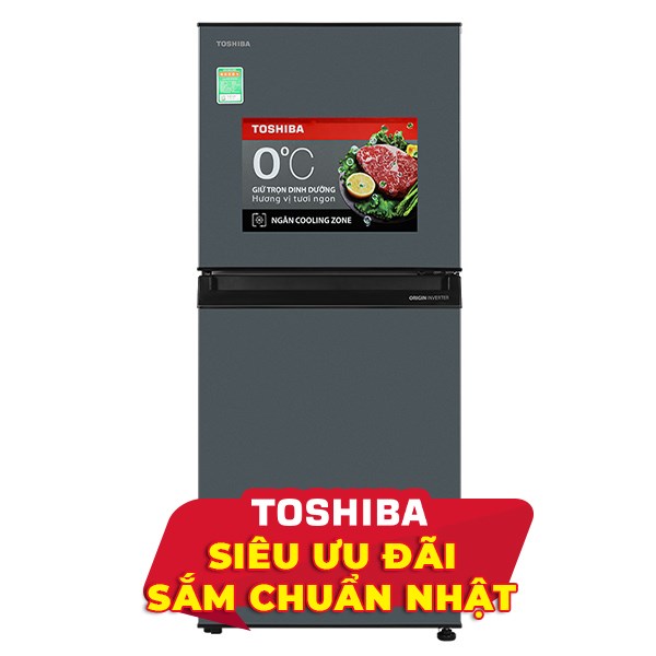 Toshiba Inverter 194 lít GR-RT252WE-PMV(52)