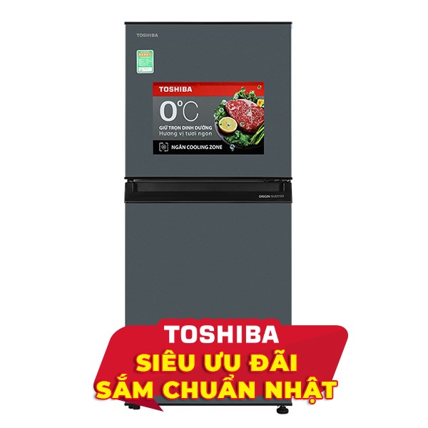 Toshiba Inverter 180 lít GR-RT234WE-PMV(52)
