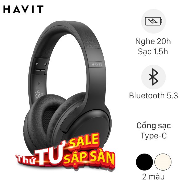 Tai nghe Chụp Tai Havit H662BT