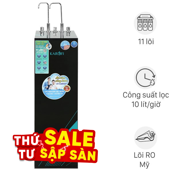 Máy lọc nước RO nóng nguội lạnh Karofi KAD-X58