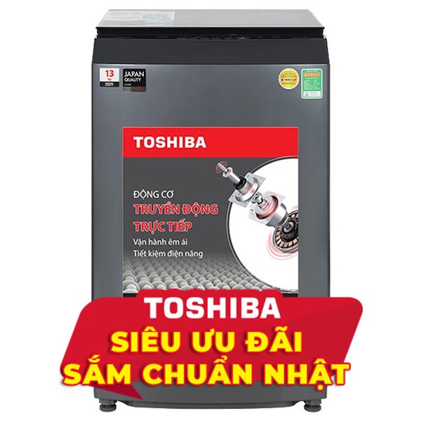 Toshiba Inverter 13 Kg AW-DUM1400LV MK