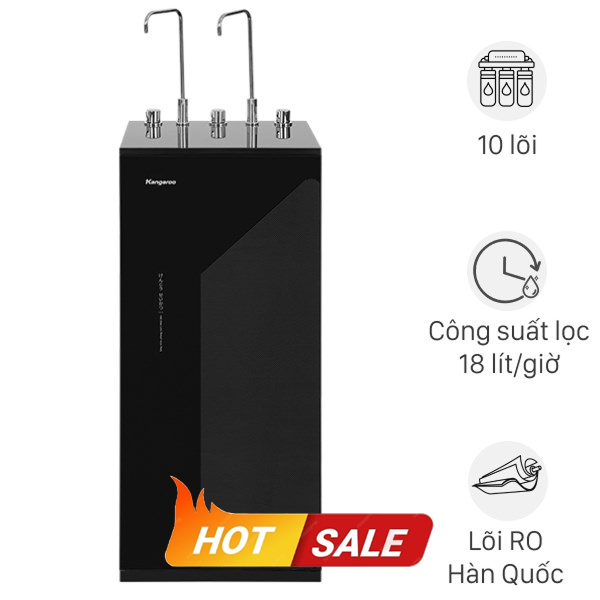 Máy lọc nước RO nóng nguội lạnh Kangaroo KG10A17 10 lõi
