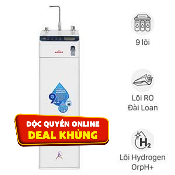Máy lọc nước RO nóng nguội Hydrogen ROBOT HydroMegaPlus-9X