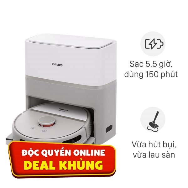 Robot hút bụi lau nhà Philips XU6500/82