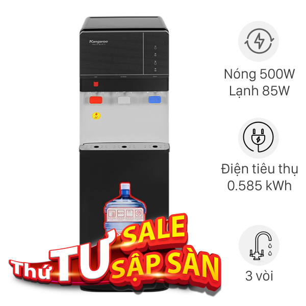Cây nước nóng lạnh Kangaroo KG64A3 585W