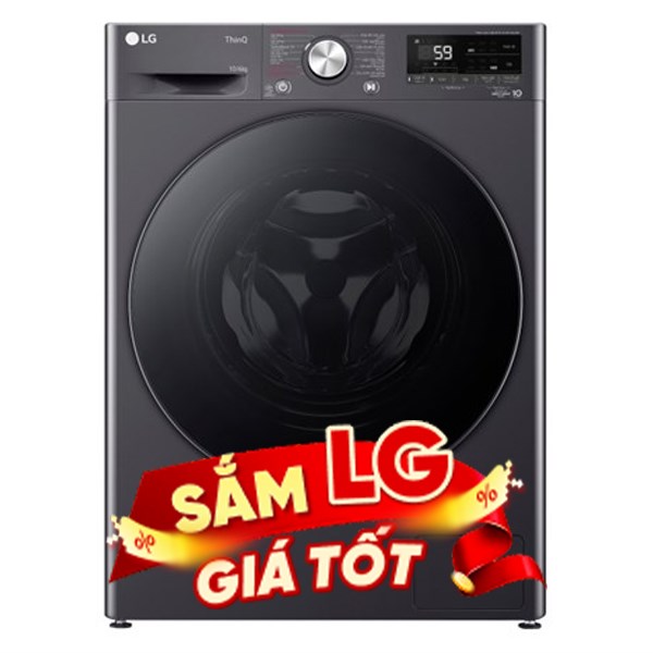 LG Inverter Giặt 10 Kg – Sấy 6 Kg FV1410D4M1