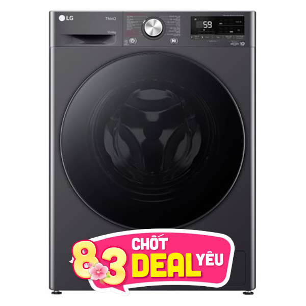 LG Inverter Giặt 10 Kg - Sấy 6 Kg FV1410D4M1