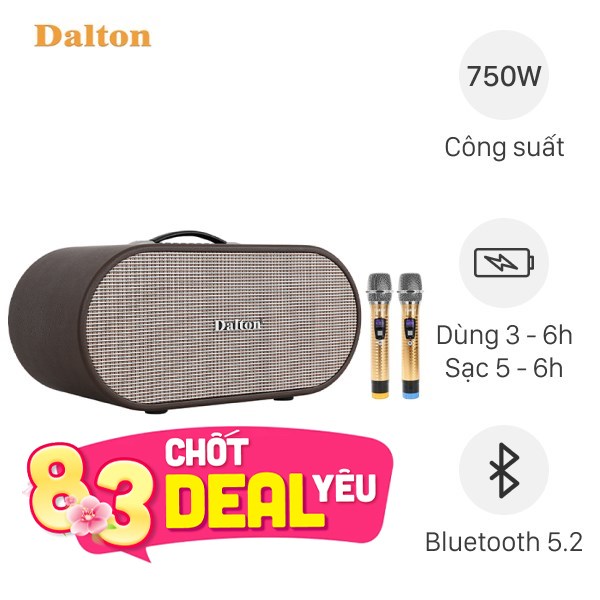 Loa karaoke xách tay Dalton K220C