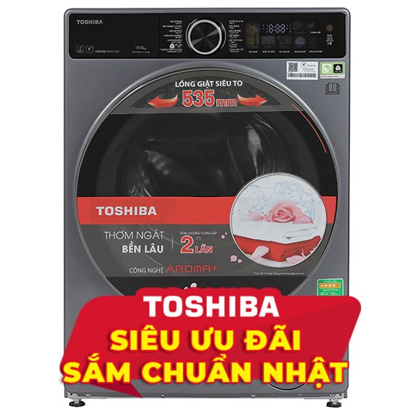 Toshiba Inverter 10.5 Kg TW-T25BZU115MWV(MG)