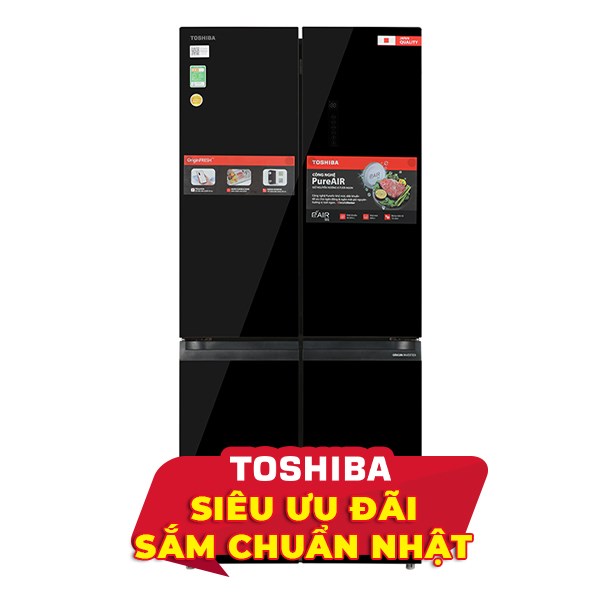 Toshiba Inverter 515 lít GR-RF677WI-PGV(22)-XK