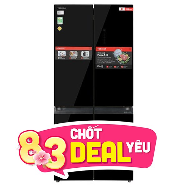 Toshiba Inverter 515 lít GR-RF677WI-PGV(22)-XK