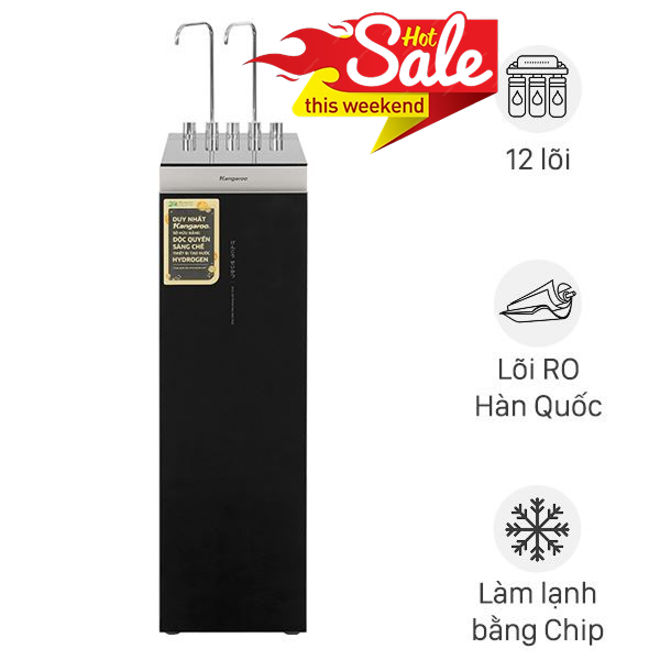 Máy lọc nước RO nóng nguội lạnh Hydrogen Kangaroo KG12A6