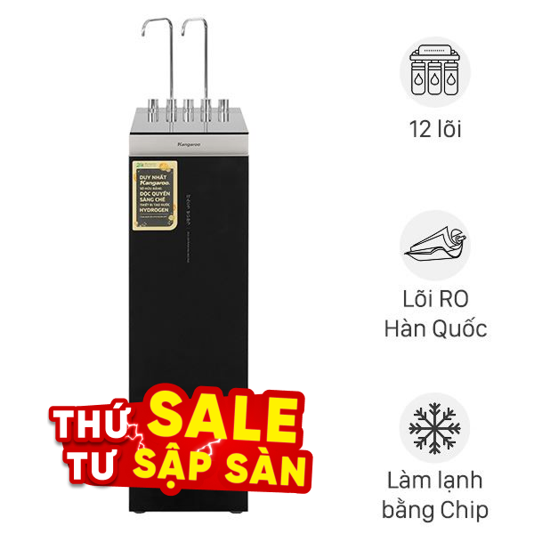 Máy lọc nước RO nóng nguội lạnh Hydrogen Kangaroo KG12A6