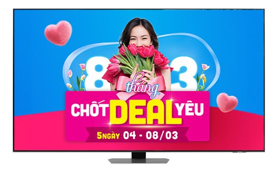 Smart Tivi Neo QLED Samsung AI 4K 75 inch QA75QN90D