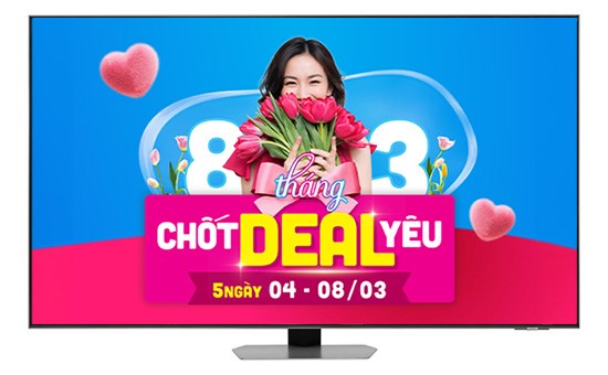 Smart Tivi Neo QLED Samsung AI 4K 65 inch QA65QN90D