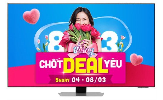 Smart Tivi Neo QLED Samsung AI 4K 55 inch QA55QN90D