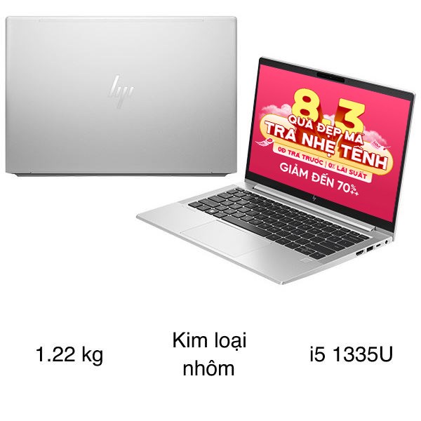 Laptop HP Elitebook 630 G10 - 9J0B4PT (i5 1335U, 16GB, 512GB, Full HD, Win11)