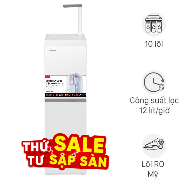 Máy lọc nước RO Hydrogen Toshiba TWP-N2396SVN(W)