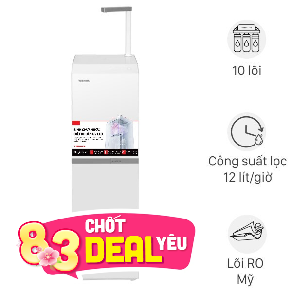 Máy lọc nước RO Hydrogen Toshiba TWP-N2396SVN(W)