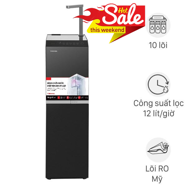 Máy lọc nước RO nóng nguội lạnh Hydrogen Toshiba TWP-W2396SVN(M)