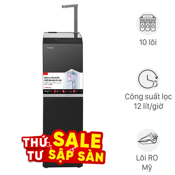 Máy lọc nước RO nóng nguội lạnh Hydrogen Toshiba TWP-W2396SVN(M)