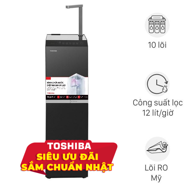 Máy lọc nước RO nóng nguội lạnh Hydrogen Toshiba TWP-W2396SVN(M)