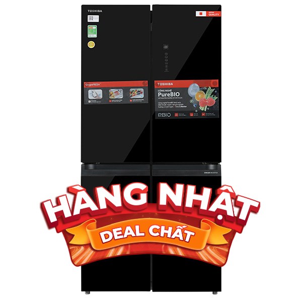 Tủ lạnh Toshiba Inverter 474 lít Multi Door GR-RF611WI-PGV(22)-XK