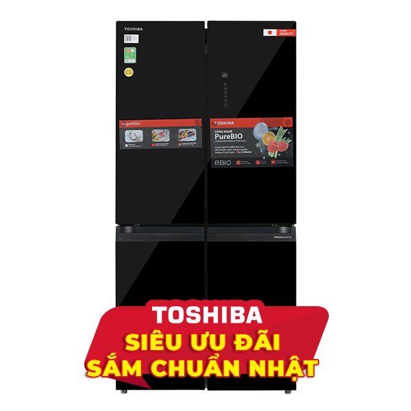 Toshiba Inverter 474 lít GR-RF611WI-PGV(22)-XK