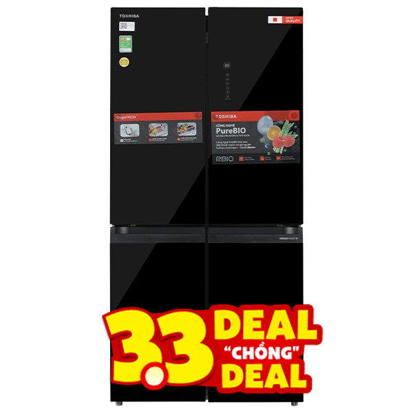 Toshiba Inverter 474 lít GR-RF611WI-PGV(22)-XK