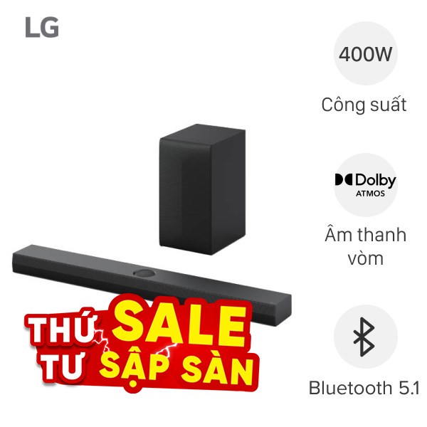 Bộ loa thanh LG S70TY