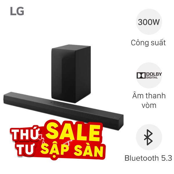 Bộ loa thanh LG S40T