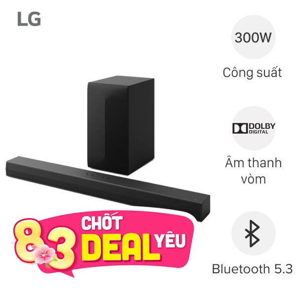 Bộ loa thanh LG S40T