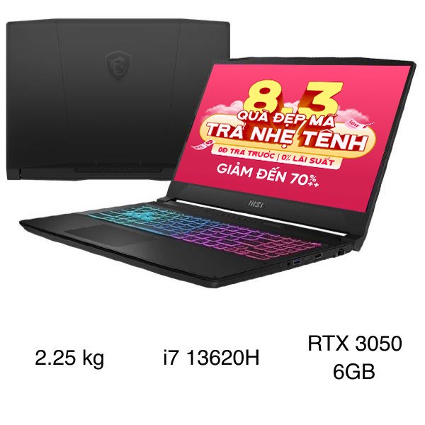 MSI Gaming Katana 15 B13UDXK i7 13620H (2077VN)