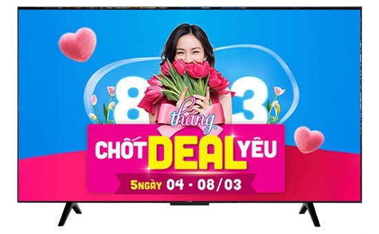 Google Tivi TCL AI 4K 50 inch 50P79B