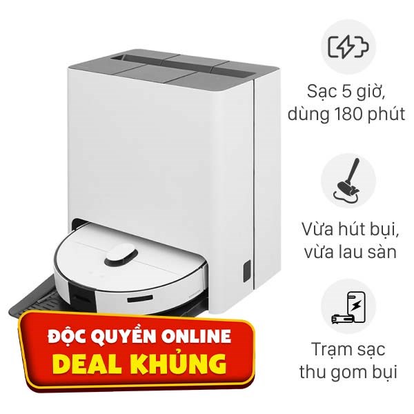 Robot hút bụi lau nhà Samsung VR7MD96514G/SV