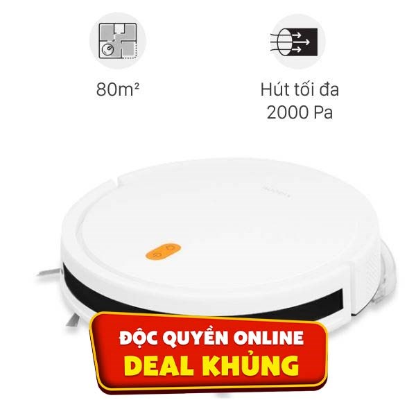 Robot hút bụi lau nhà Xiaomi Vacuum E5 - Trắng