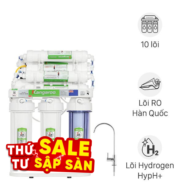 Máy lọc nước RO Hydrogen Kangaroo KGRP10
