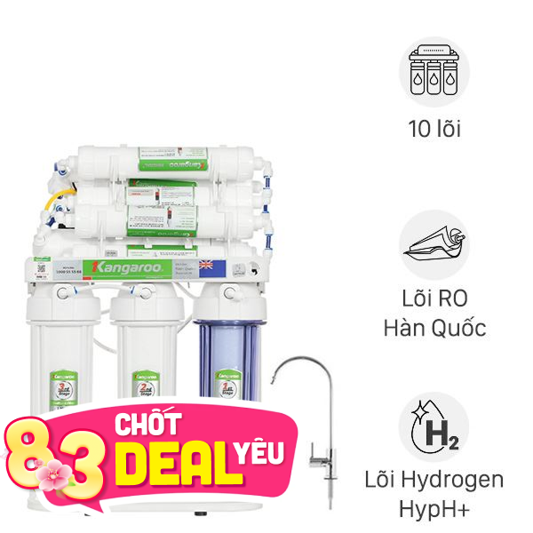 Máy lọc nước RO Hydrogen Kangaroo KGRP10