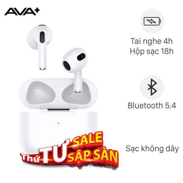 Tai nghe TWS AVA+ Buds Life Air 2 Pro