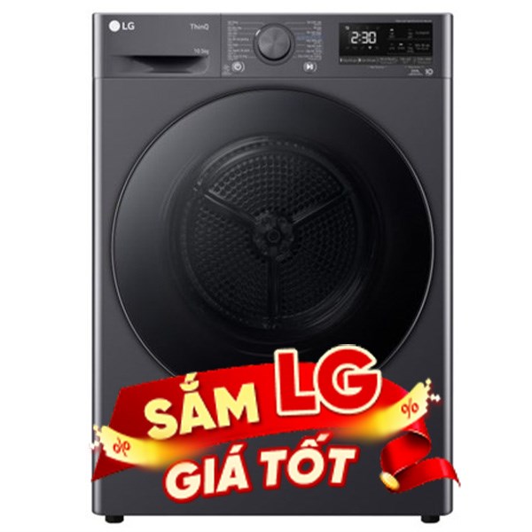 Máy sấy bơm nhiệt LG 10.5 Kg DVHP50M