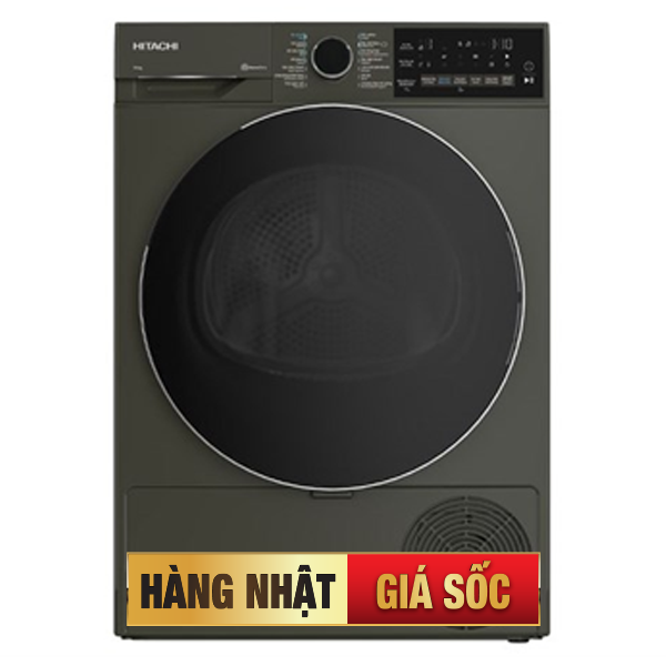 Máy sấy bơm nhiệt Hitachi 10 Kg TD-100XFVEM