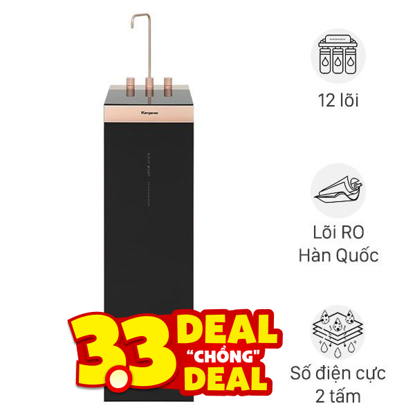 Máy lọc nước RO Hydrogen ion kiềm Kangaroo KGEP12A1