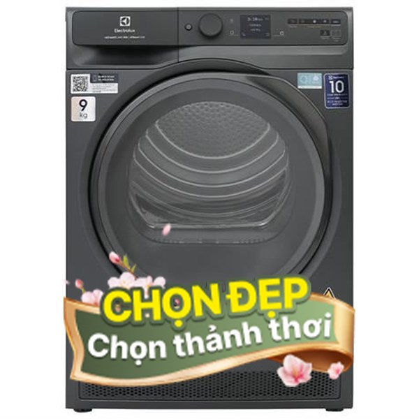 Máy sấy bơm nhiệt Electrolux UltimateCare 9 kg EDH902R9SC