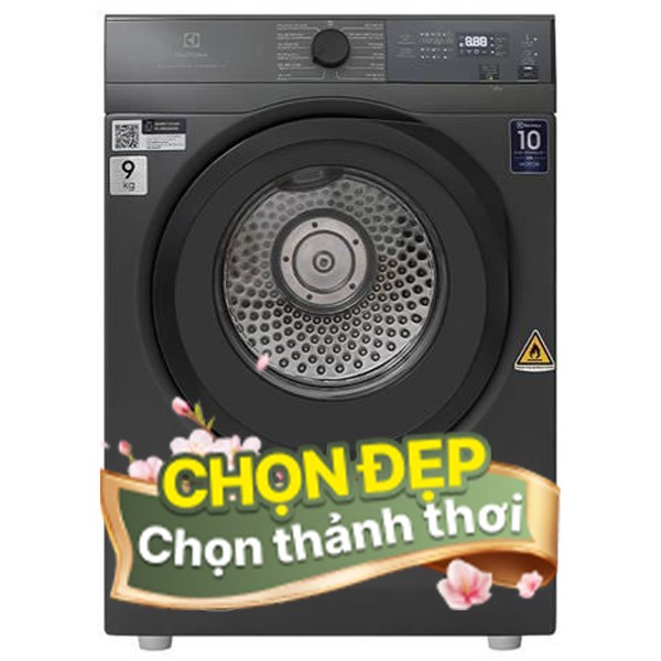 Máy sấy thông hơi Electrolux 9 Kg EDV904N3SC