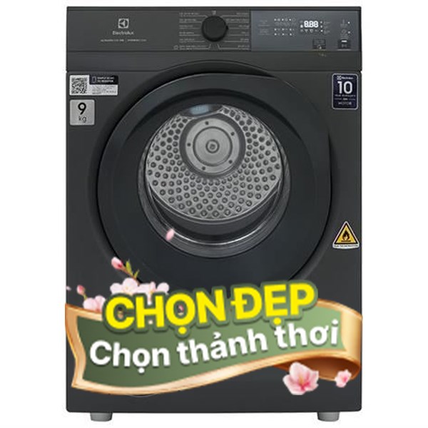 Máy sấy thông hơi Electrolux 9 Kg EDS904N3SC