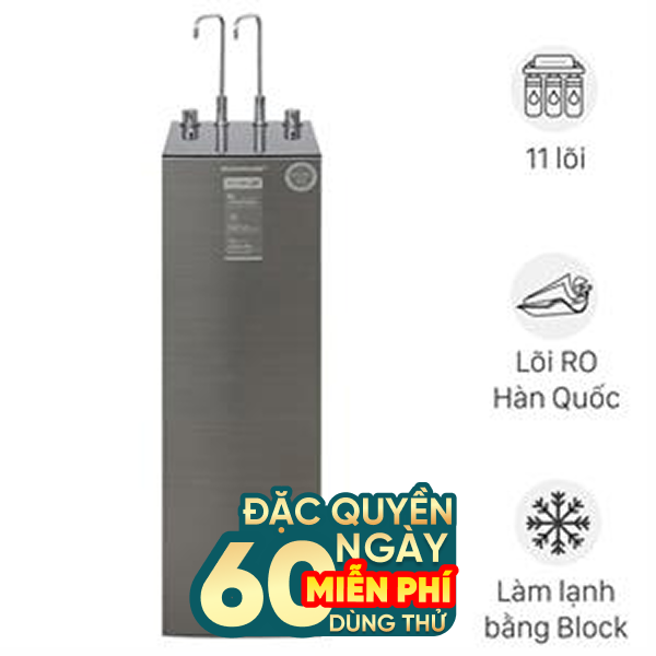 Máy lọc nước RO nóng nguội lạnh Hydrogen Sunhouse SHA76601S