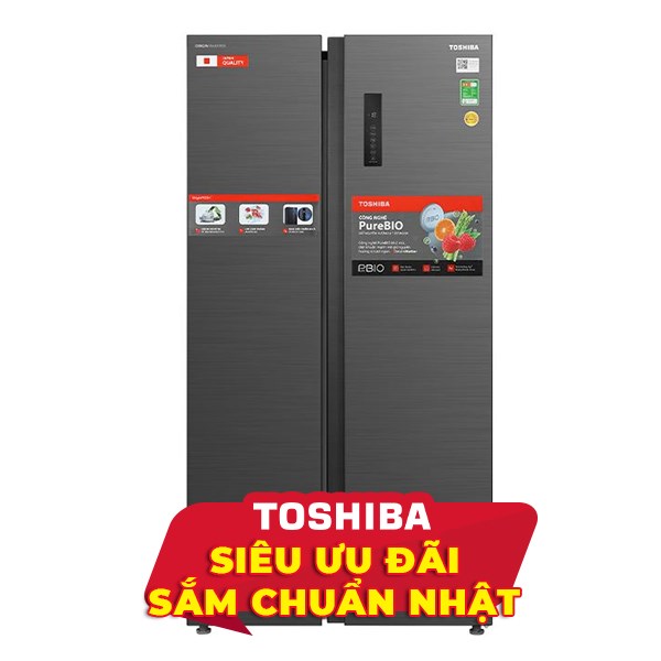 Toshiba Inverter 555 lít GR-RS696WI-PMV(60)-AG