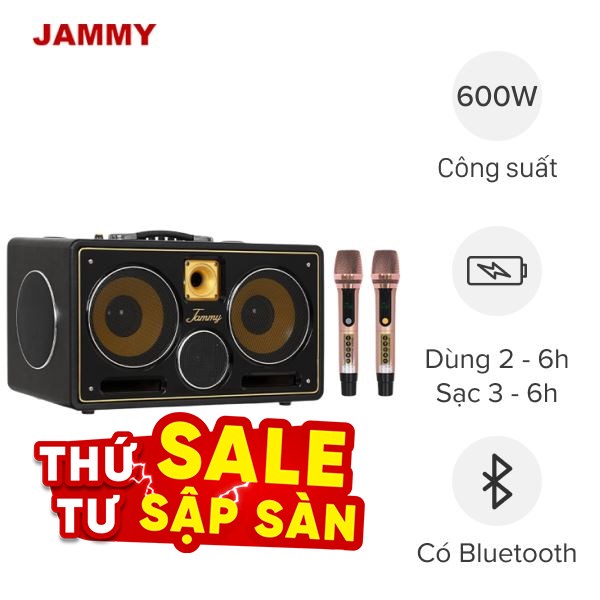 Loa karaoke xách tay Jammy K8 Pro