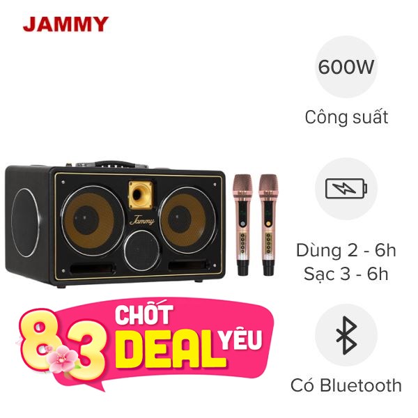 Loa karaoke xách tay Jammy K8 Pro